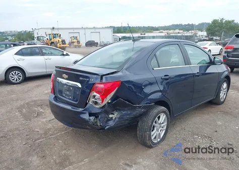 2016 Chevrolet Sonic Lt Auto from USA, damaged, VIN 1G1JC5SH0G4101711